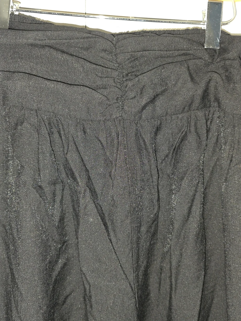 Black Women's Balloon Pants - Picture 2 of 4